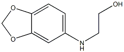 HYDROXYETHYL-3,4-METHYLENEDIAOXYANILINE Struktur