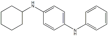 N-PHENYL-N'-CYCLOHEXYL-PARA-PHENYLENEDIAMINE Struktur