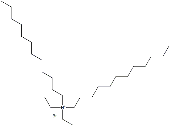 DIDODECYLDIETHYLAMMONIUMBROMIDE Struktur