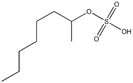 OCTAN-2-SULPHATE Struktur