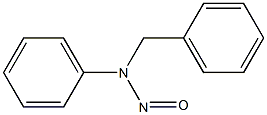 N-PHENYL-N-BENZYLNITROSAMINE Struktur