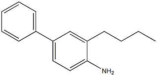 3-N-BUTYL-4-AMINOBIPHENYL Struktur