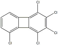 PENTACHLOROBIPHENYLENE Struktur