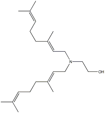 2-(DIGERANYLAMINO)-ETHANOL Struktur