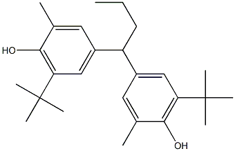 4,4-BUTYLIDENEBIS(2-METHYL-6-TERT-BUTYLPHENOL) Struktur