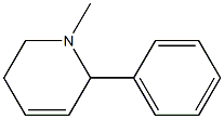 (RS)-1-METHYL-2-PHENYL-1,2,5,6-TETRAHYDROPYRIDINE Struktur