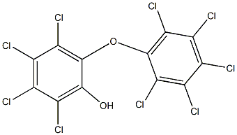 NONACHLORO-2-HYDROXYDIPHENYLETHER Struktur