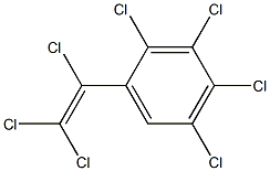 BETA,BETA-HEPTACHLOROSTYRENE Struktur