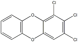 TRICHLORODIBENZODIOXIN Struktur