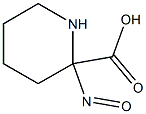 NITROSOPIPECOLICACID Struktur