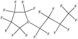 PERFLUOROBUTYLPERFLUOROTETRAHYDROFURAN Struktur