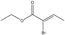 ETHYL-ALPHA-BROMOCROTONATE Struktur