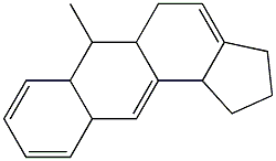 2,3-DIHYDRO-6-METHYL-CYCLOPENTA[A]-ANTHRACENE Struktur