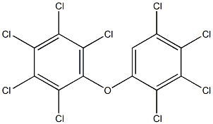 NONACHLORODIPHENYLETHER Struktur