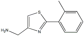 (2-o-Tolyl-thiazol-4-yl)methylamine Struktur