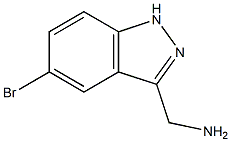 (5-Bromo-1H-indazol-3-yl)methylamine Struktur