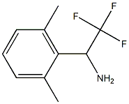 1-(2,6-Aimethylphenyl)-2,2,2-trifluoroethylamine Struktur