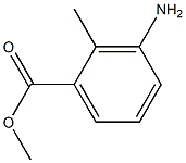 Methyl o-methyl-m-aminobenzoate Struktur