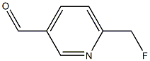 6-Fluoromethyl-pyridine-3-carbaldehyde Struktur