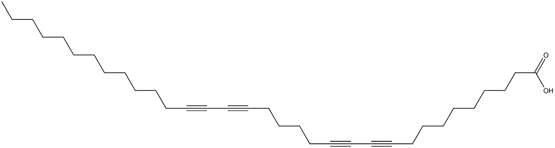 tritriaconta-10,12,18,20-tetraynoic acid Struktur