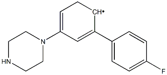 (4-Fluoro-phenyl)-(4-piperazin-1-yl-phenyl)- Struktur