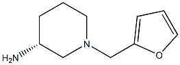 (3R)-1-(furan-2-ylmethyl)piperidin-3-amine Struktur