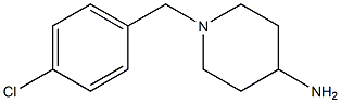 1-(4-chlorobenzyl)piperidin-4-amine Struktur