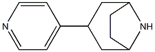 3-pyridin-4-yl-8-azabicyclo[3.2.1]octane Struktur