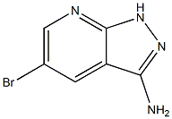 5-bromo-1H-pyrazolo[3,4-b]pyridin-3-amine Struktur