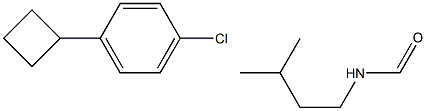 1-(4-Chlorophenyl)-N-Formyl-a-(2-Methylpropyl)
Cyclobutane Methanamine Struktur