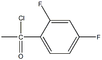 1-Chloroacetyl-2,4-difluorobenzene Struktur