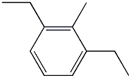 1-methyl-2,6-diethyl benzene Struktur