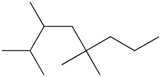 2,3,5,5-tetramethyloctane Struktur