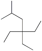 2-methyl-4,4-diethylhexane Struktur