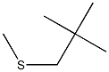 4,4-dimethyl-2-thiapentane Struktur