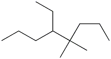 4,4-dimethyl-5-ethyloctane Struktur