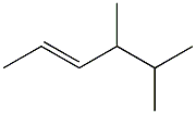 4,5-dimethyl-trans-2-hexene Struktur