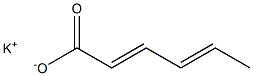 POTASSIUM SORBATE (FCC III) Struktur