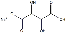 SODIUM BITARTRATE USP Struktur