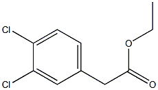 3,4-DICHLOROPHENYLACETIC ACID ETHYL ESTER Struktur