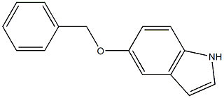 5-BENYLOXYINDOLE Struktur