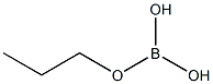 propylboric acid Struktur