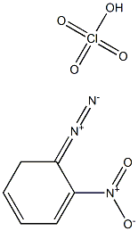 nitrodiazobenzene perchlorate Struktur