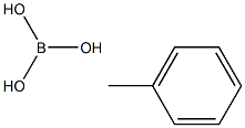 o-tolueneboric acid Struktur