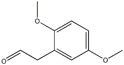 (2,5-DIMETHOXYPHENYL)ACETALDEHYDE Struktur