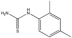 N-(2,4-DIMETHYLPHENYL)THIOUREA Struktur