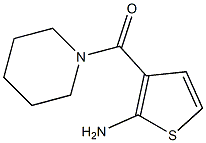 3-(PIPERIDIN-1-YLCARBONYL)THIEN-2-YLAMINE Struktur