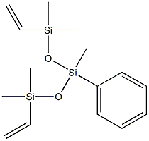 1,5-DIVINYL-3-PHENYLPENTAMETHYLTRISILOXANE 95% Struktur