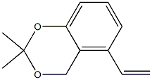 2,2-DIMETHYL-5-VINYL-4H-BENZO[1,3]DIOXINE Struktur