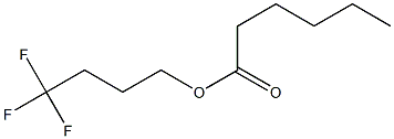 4,4,4-TRIFLUOROBUTYL HEXANOATE, 95% MIN. Struktur